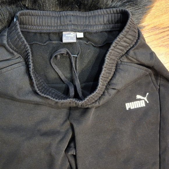 PUMA Black Heavyweight Sweatpants Size XLT - Picture 7 of 7